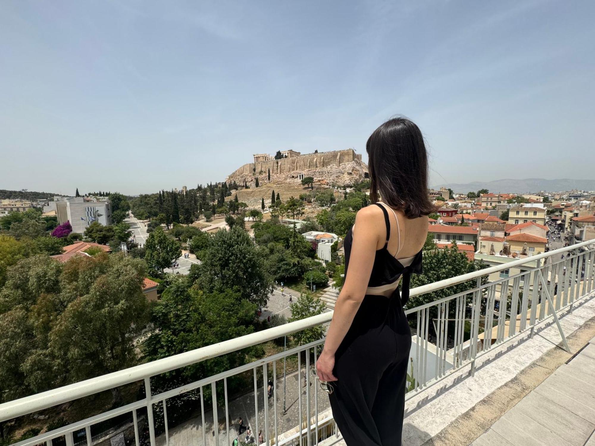 Acropolis Flat Lägenhet Aten Exteriör bild